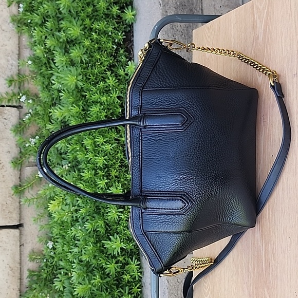 J.CREW Black Pebbled Leather Tartine Mini-Satchel - Picture 3 of 13